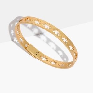 Madewell “Tracecraft” eye cutout bracelet